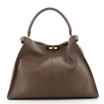 Fendi Peekaboo X-Lite Bag Leather Large