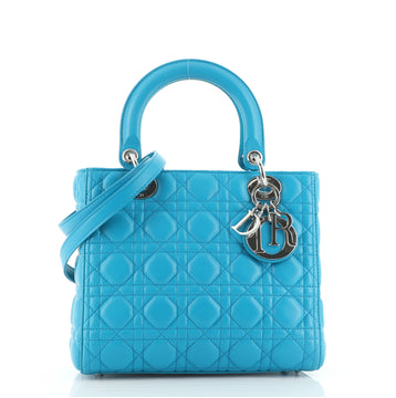 Christian Dior Lady Dior Bag Cannage Quilt Lambskin Medium