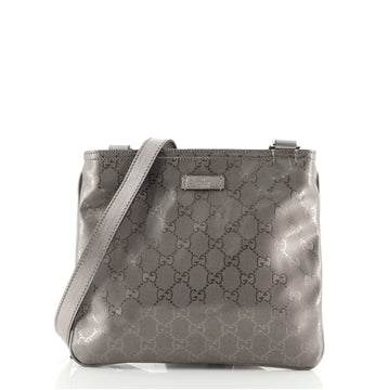 Gucci Zip Top Messenger Bag GG Imprime Small