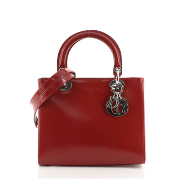 Christian Dior Vintage Lady Dior Bag Patent Medium