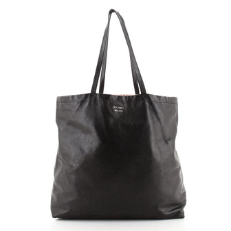 Prada Reversible Tote Soft Calf Large