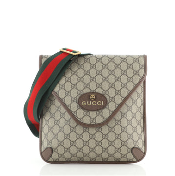Gucci Neo Vintage Envelope Messenger GG Coated Canvas Medium