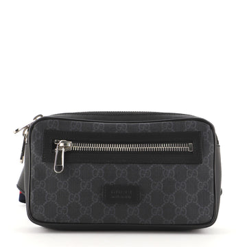 Gucci Soft Zip Belt Bag GG Coated Canvas Small