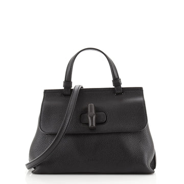 Gucci Bamboo Daily Top Handle Bag Leather Small