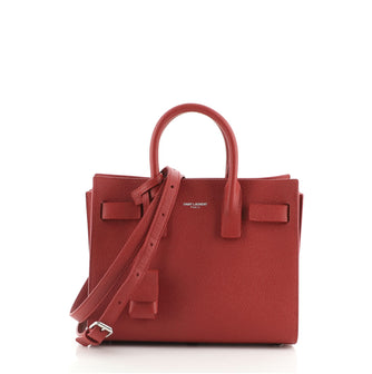 Saint Laurent Sac de Jour NM Bag Leather Nano