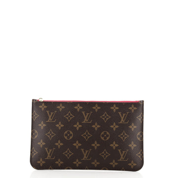 Louis Vuitton Neverfull Pochette Monogram Canvas Large