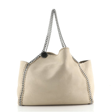 Stella McCartney Falabella Reversible Tote Shaggy Deer Small