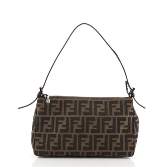 Fendi Belted Pochette Zucca Canvas