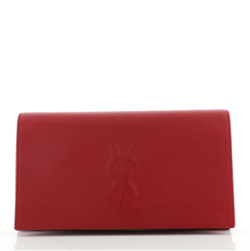 Saint Laurent Belle de Jour Clutch Leather Large