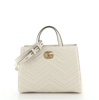 Gucci GG Marmont Tote Matelasse Leather Small