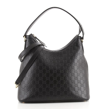 Gucci Linea A Hobo Guccissima Leather
