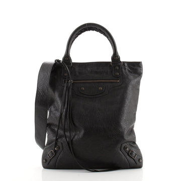 Balenciaga Convertible Tote Classic Studs Leather Medium