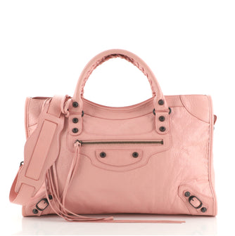 Balenciaga City Classic Studs Bag Leather Medium
