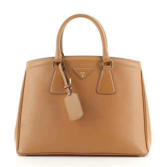 Prada Parabole Tote Saffiano Leather Medium