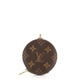 Louis Vuitton Multi Pochette Accessoires Round Coin Purse Monogram Canvas