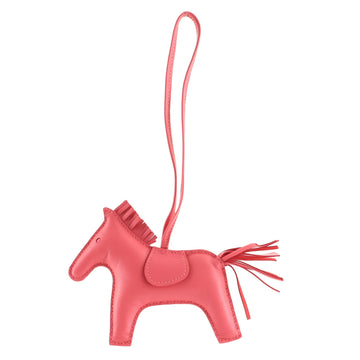 Hermes Mono-Tone GriGri Rodeo Bag Charm Leather MM