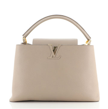 Louis Vuitton Capucines Bag Leather MM