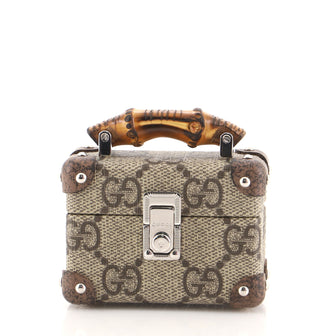 Gucci Bamboo Vanity Air Pods Pro Case GG Coated Canvas