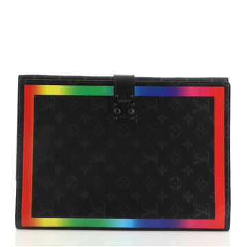Louis Vuitton Franck Folder Rainbow Eclipse Canvas