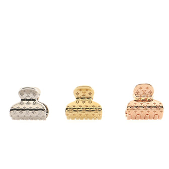 Louis Vuitton Nanogram Hair Set Metal