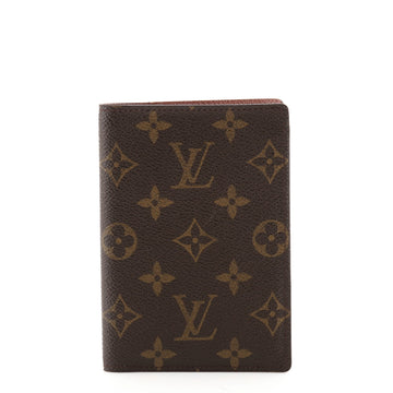 Louis Vuitton Passport Cover Monogram Canvas