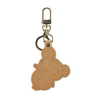 Louis Vuitton Panda Keychain Vachetta Leather