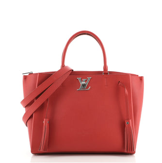 Louis Vuitton Lockmeto Handbag Leather