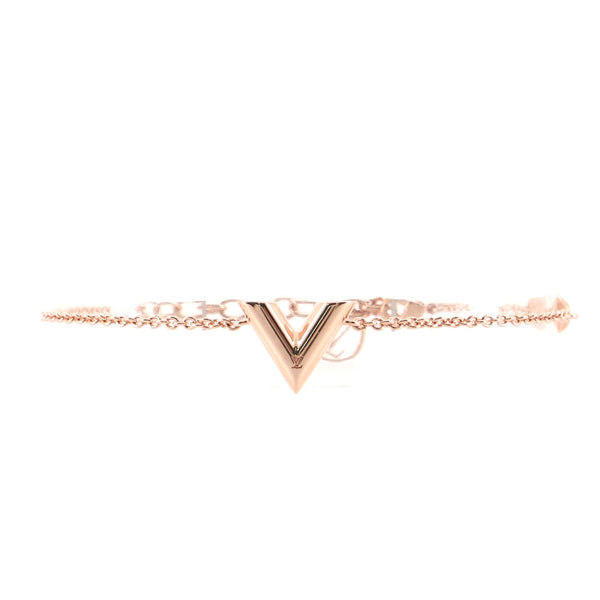 Louis Vuitton Essential V Bracelet Rose Gold in Metal with Rose Gold-tone -  US