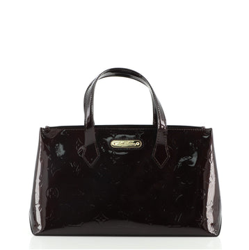 Louis Vuitton Wilshire Handbag Monogram Vernis PM