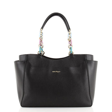 Salvatore Ferragamo Lianne Tote Leather Medium