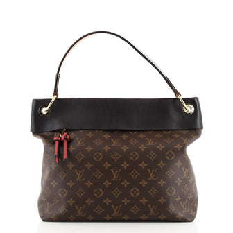 Louis Vuitton Tuileries Hobo Monogram Canvas with Leather