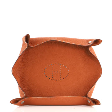 Hermes Mises Et Relances Change Tray Leather Mini