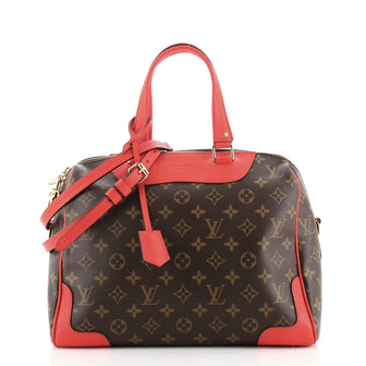 Louis Vuitton Retiro NM Handbag Monogram Canvas Brown 78467351