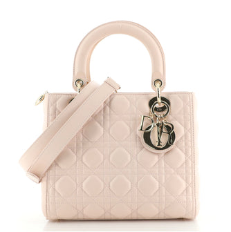Christian Dior Lady Dior Bag Cannage Quilt Lambskin Medium