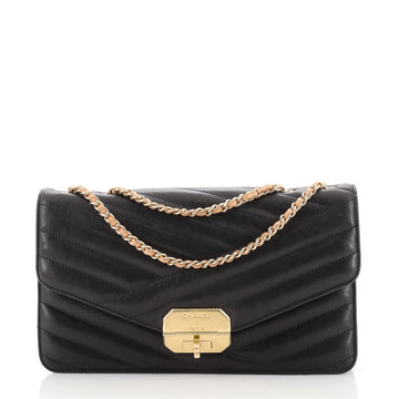 Chanel Gabrielle Flap Bag Chevron Leather Medium
