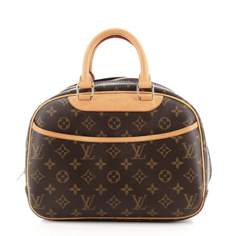 Louis Vuitton Trouville Handbag Monogram Canvas