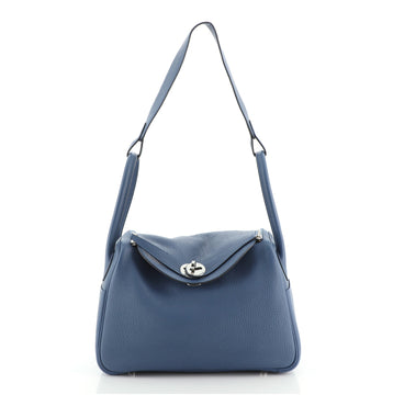 Hermes Bicolor Lindy Bag Clemence 26