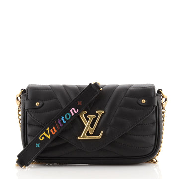 Louis Vuitton New Wave Chain Pochette Quilted Leather