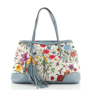Gucci Limited Edition Tote Flora Canvas Medium