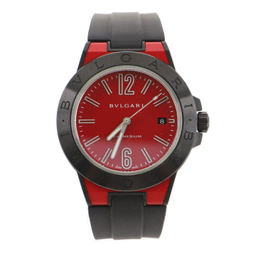 Bvlgari Diagono Magnesium Automatic Watch Ceramic and Rubber 40