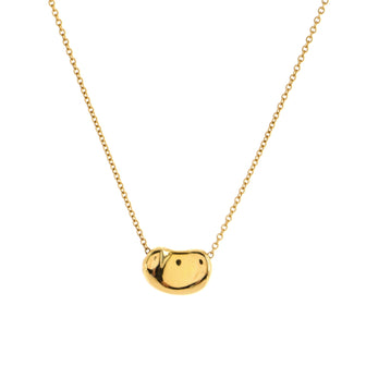 Tiffany & Co. Elsa Peretti Bean Pendant Necklace 18K Yellow Gold 18K Yellow Gold