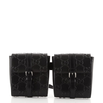 Gucci Belt Bag GG Embossed Perforated Leather