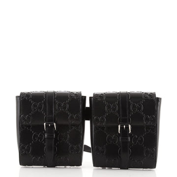Gucci Belt Bag GG Embossed Perforated Leather