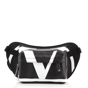 Valentino VLogo Belt Bag Printed Leather