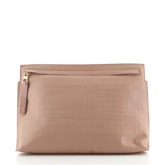 Loewe T Pouch Textured Leather