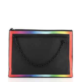 Louis Vuitton Pochette A4 Rainbow Taiga Leather