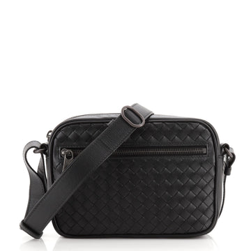 Bottega Veneta Front Pocket Camera Bag Intrecciato Nappa Mini