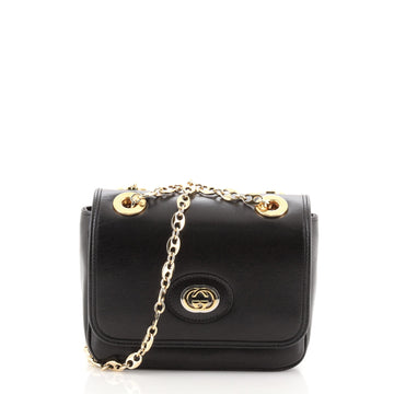 Gucci Marina Chain Flap Bag Leather Mini