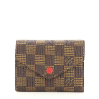 Louis Vuitton Compact Victorine Wallet Damier