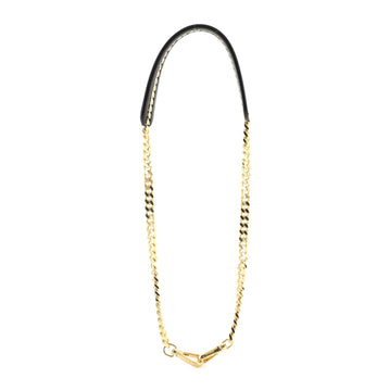 Fendi Chain Strap You Shoulder Strap Metal and Leather